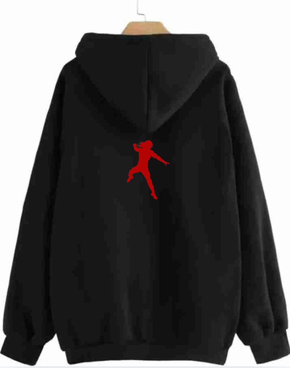 wwe Roman Reigns OTC Zipper Hoodie  (Black)