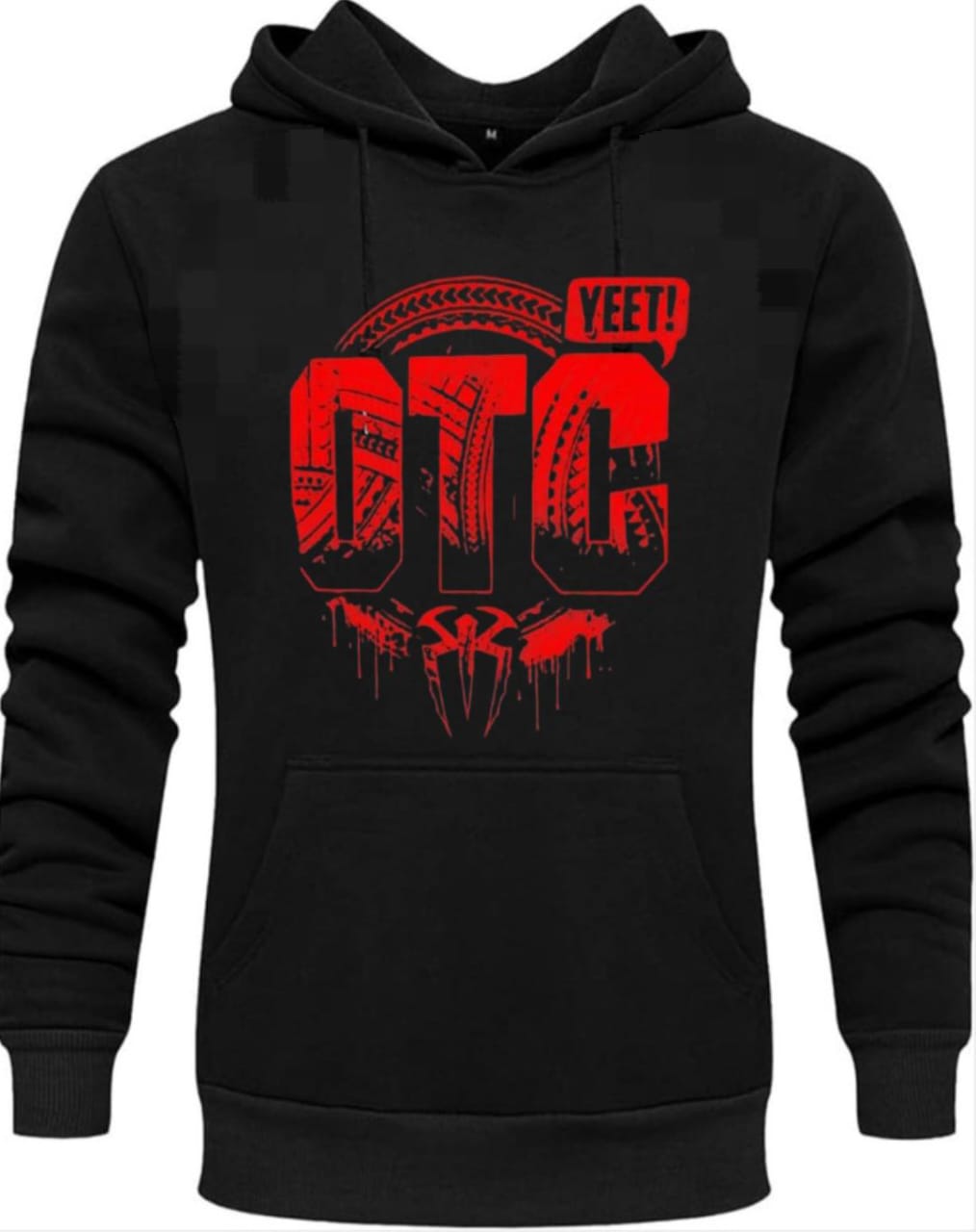 wwe Roman Reigns Jey Uso Yeet OTC  Black (Hoodie)