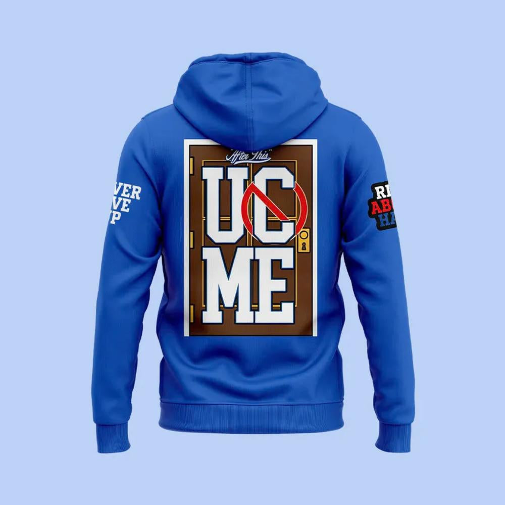 John Cena Farewell Tour 2025 Los Angeles Hoodie (Royal Blue) with cap