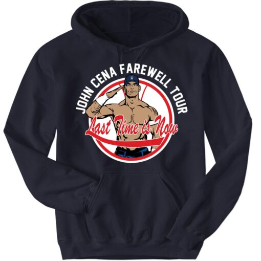 John Cena Farewell Tour Last Time Is Now Hoodie (Black- Blue)