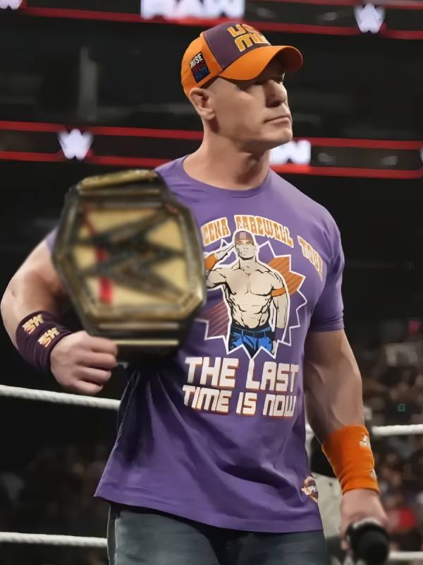 WWE John Cena Farewell 2025 Phoenix T-Shirt (Purple)