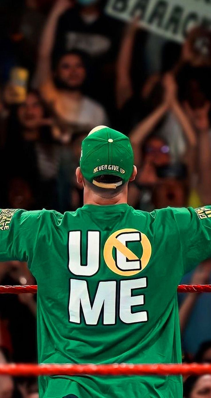 wwe John Cena Earn The Day Green T-Shirt