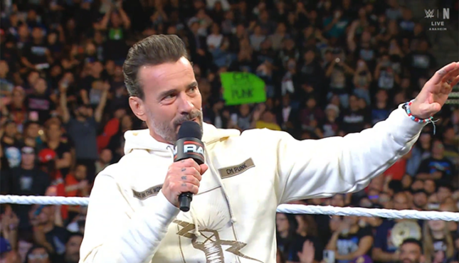 CM Punk Monday Night RAW Hoodie