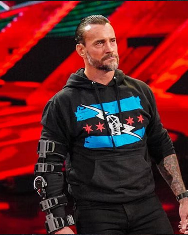 WWE Return of CM Punk Hoodie - (Black)