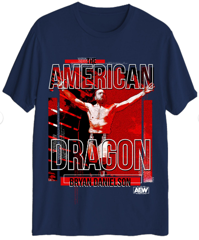 AEW Bryan Danielson American Dragon  T-Shirts