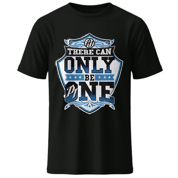 AJ Styles There Can Only Be One T-Shirt  (Black)