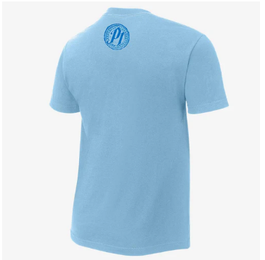 WWE AJ STYLES “THE HOUSE THAT AJ BUILT” T-SHIRT (Light Blue)
