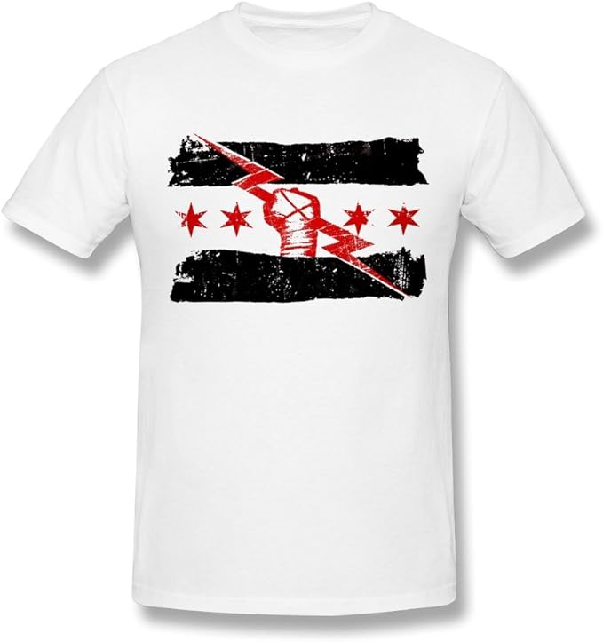 CM Punk Best In The World Mens White T-shirt