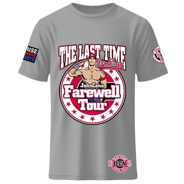 John Cena Farewell Tour 2025 Dayton T-Shirt (Gray)