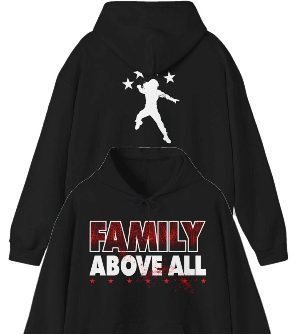 Roman Reigns Family Above All Hoodie (Black)