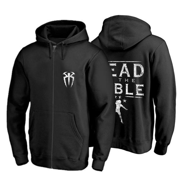 Roman Reigns "Head Of The Table" Zipper Hoodie (Black)