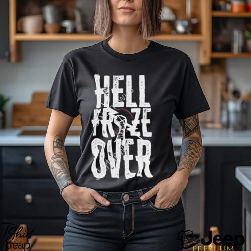 WWE CM Punk Hell Froze Over T-Shirt - Black)