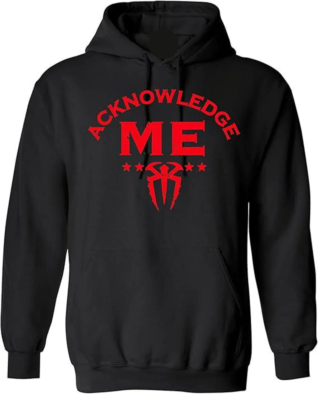 wwe Roman Reigns "Acknowledge Me" Hoodie (Black-Navy Blue-Red-White)