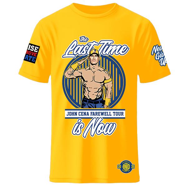 John Cena Farewell Tour 2025 Indianapolis T-Shirt ( Yellow )