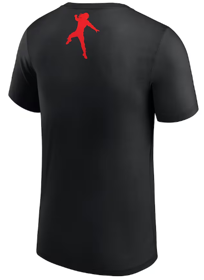 Men's Black Roman Reigns Life's Not Fair T-Shirt