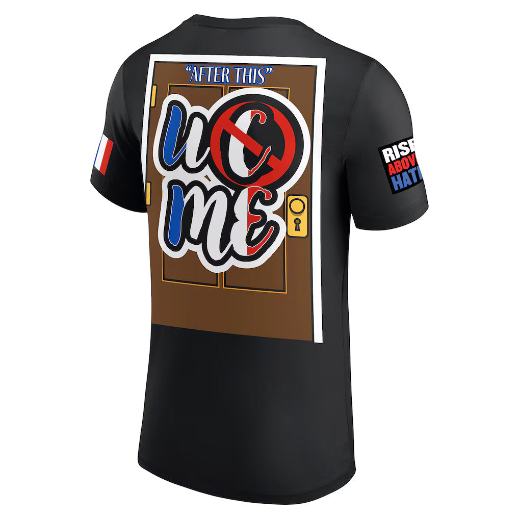 John Cena Farewell Tour 2025 Paris T-Shirt (Black)