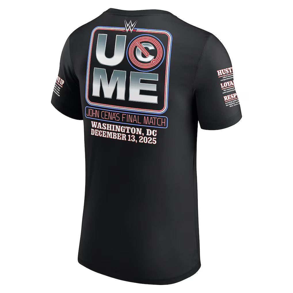 Men's Black John Cena Trading Cards (T-Shirt)