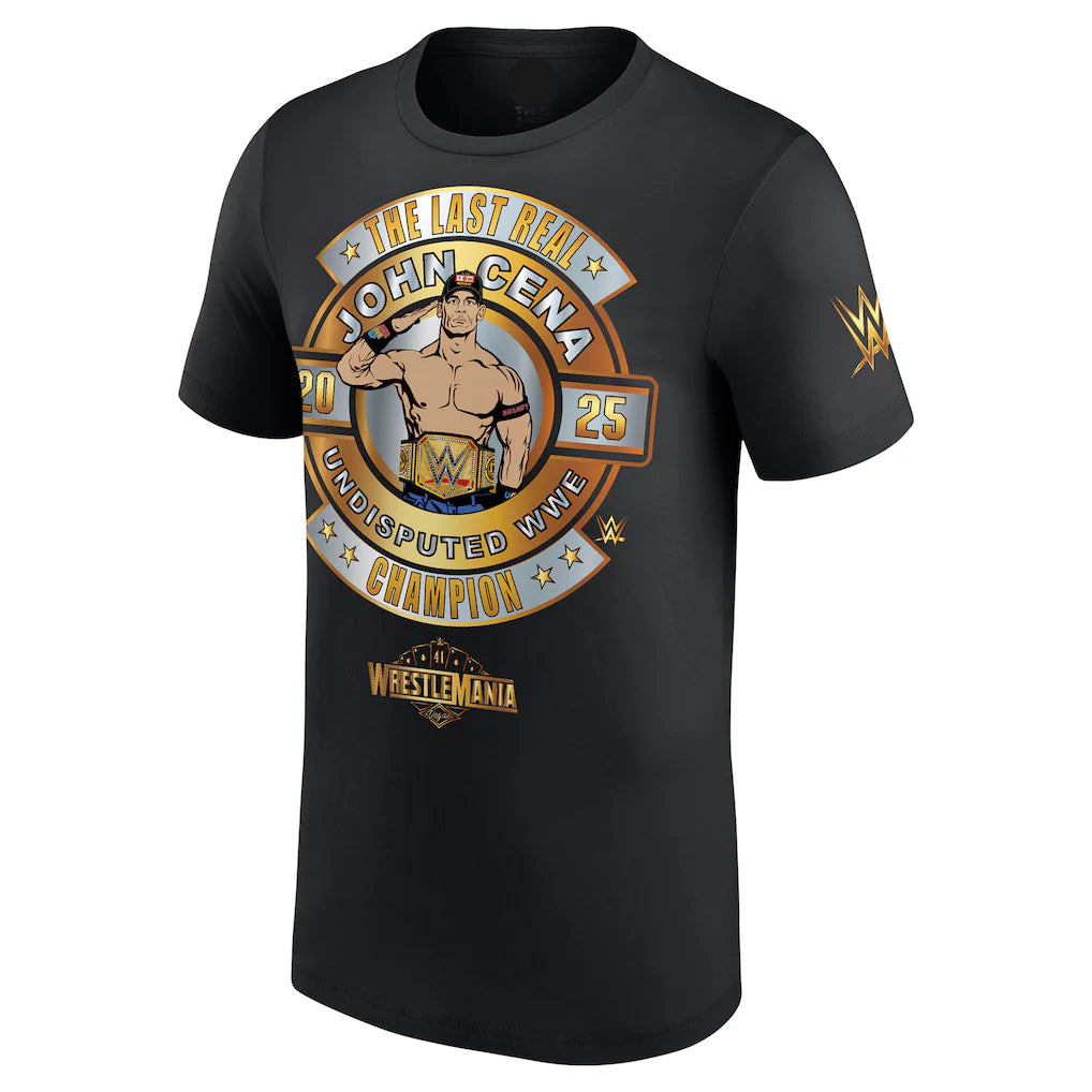 John Cena WrestleMania 41 Winner T-Shirt (Black)
