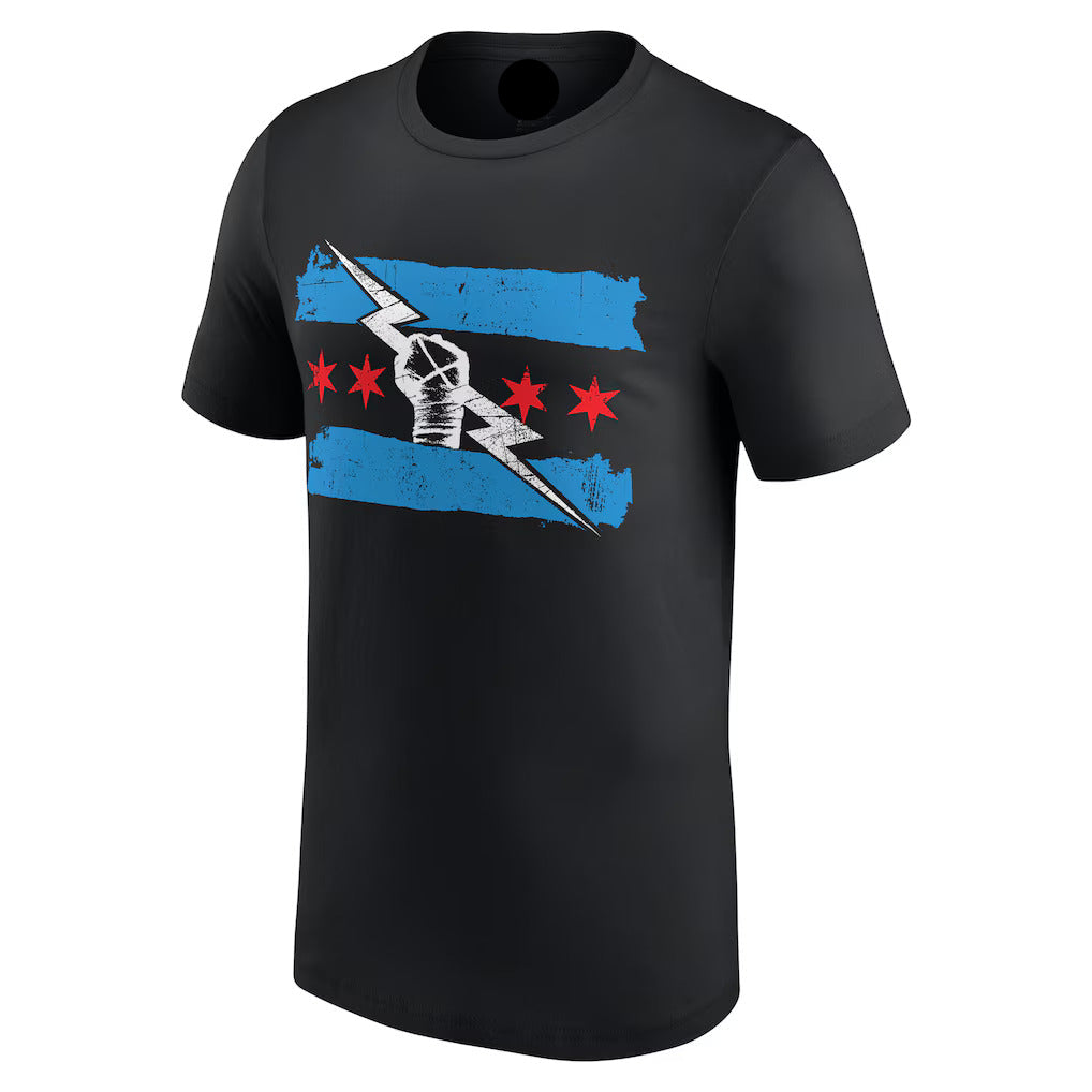 Men's Black Return of CM Punk (T-Shirt)