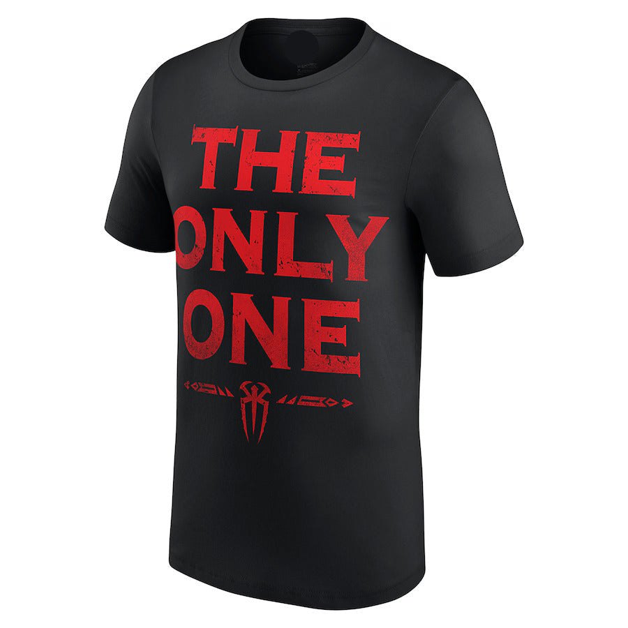 Roman Reigns The Only One Exclusive WWE Design Black Cotton T-shirt