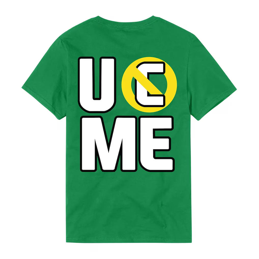 wwe John Cena Earn The Day Green T-Shirt
