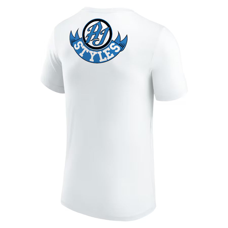 WWE AJ Styles There Can Only Be One T-Shirt - White