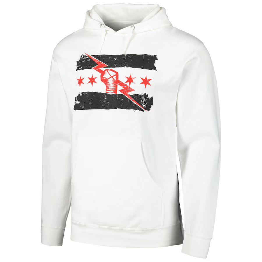wwe CM Punk Best in the World Hoodie - (White)
