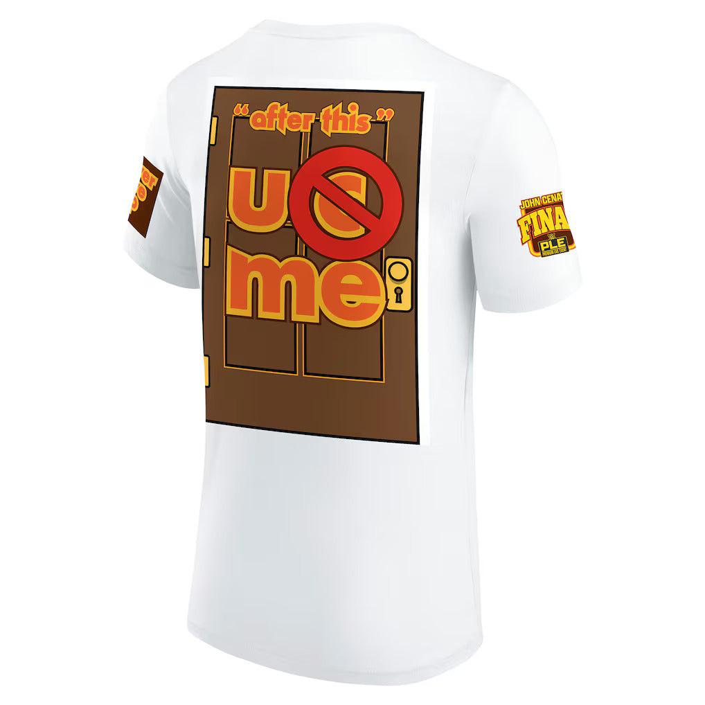 Men's White John Cena Farewell Tour 2025 San Diego (T-Shirt)