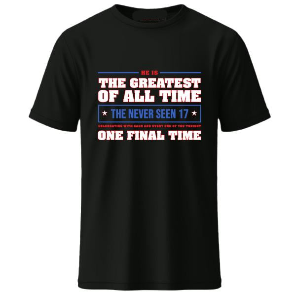 Men's Black John Cena Greatest Of All Time (T-Shirt)