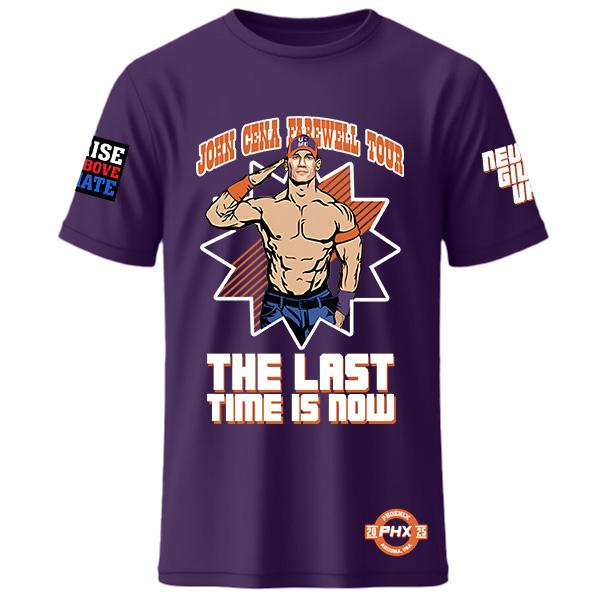WWE John Cena Farewell 2025 Phoenix T-Shirt (Purple)