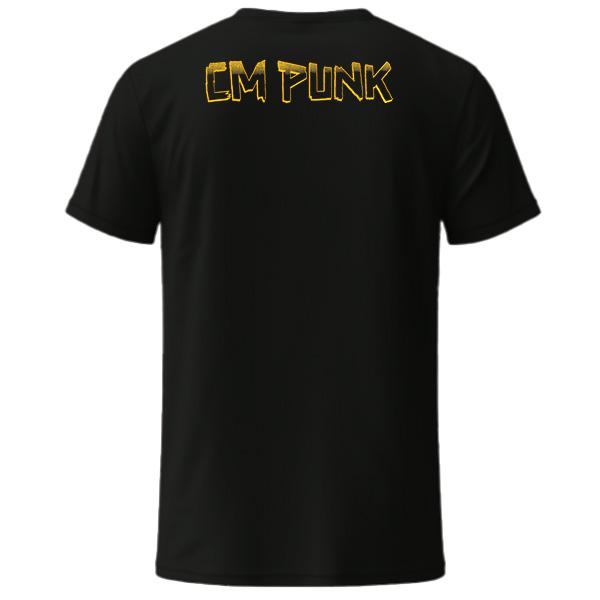 WWE CM Punk Chicago Fist T-Shirt -( Black)