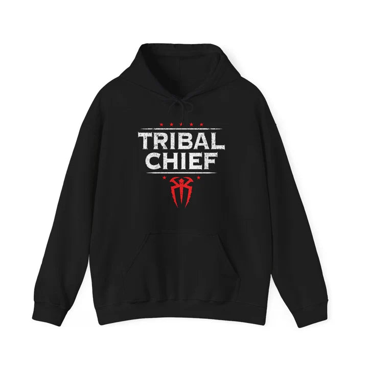 Roman Reigns "TRIBAL CHIEF" Premium Fleece Hoodie (Black)