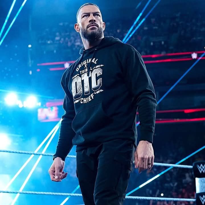 WWE Roman Reigns OTC 10 Star Hoodie -(Black)
