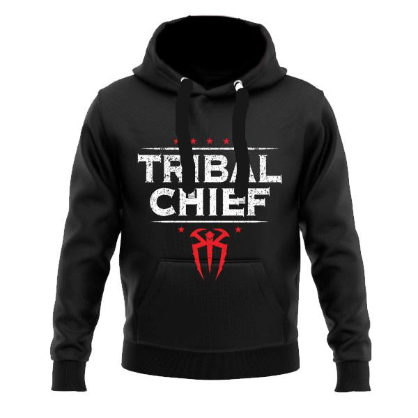 Roman Reigns "TRIBAL CHIEF" Premium Fleece Hoodie (Black)