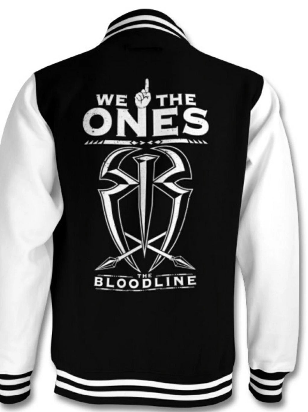 We the Ones The bloodline Varsity bomber Jacket- Roman Reigns The uso's