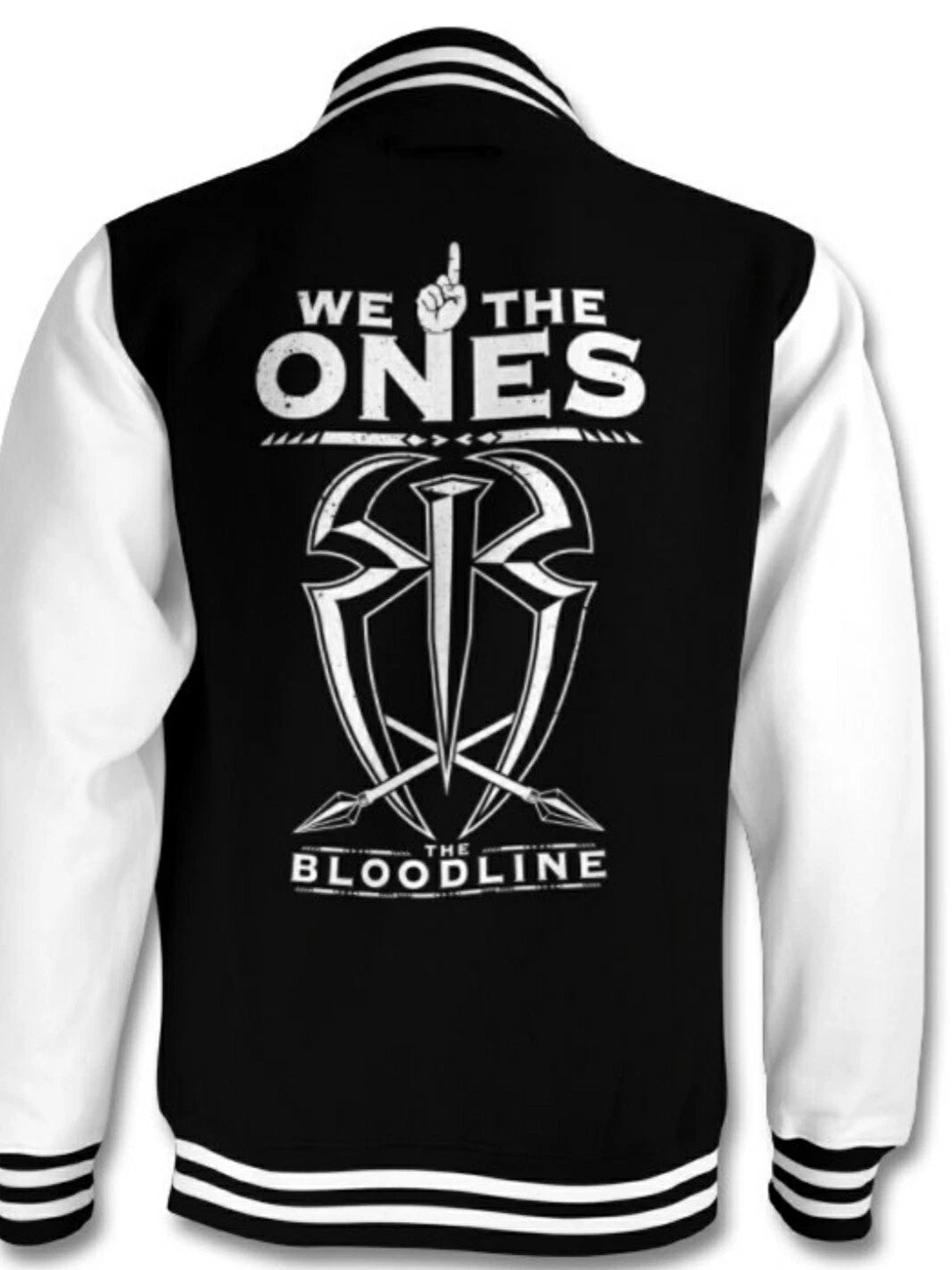We the Ones The bloodline Varsity bomber Jacket- Roman Reigns The uso's