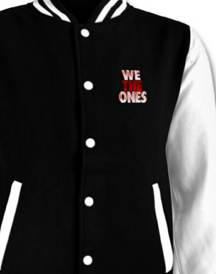 We the Ones The bloodline Varsity bomber Jacket- Roman Reigns The uso's