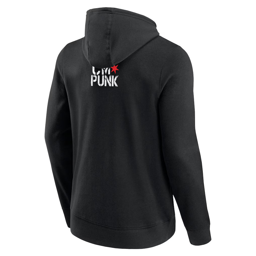 WWE CM Punk Hell Froze Over Hoodie - (Black)