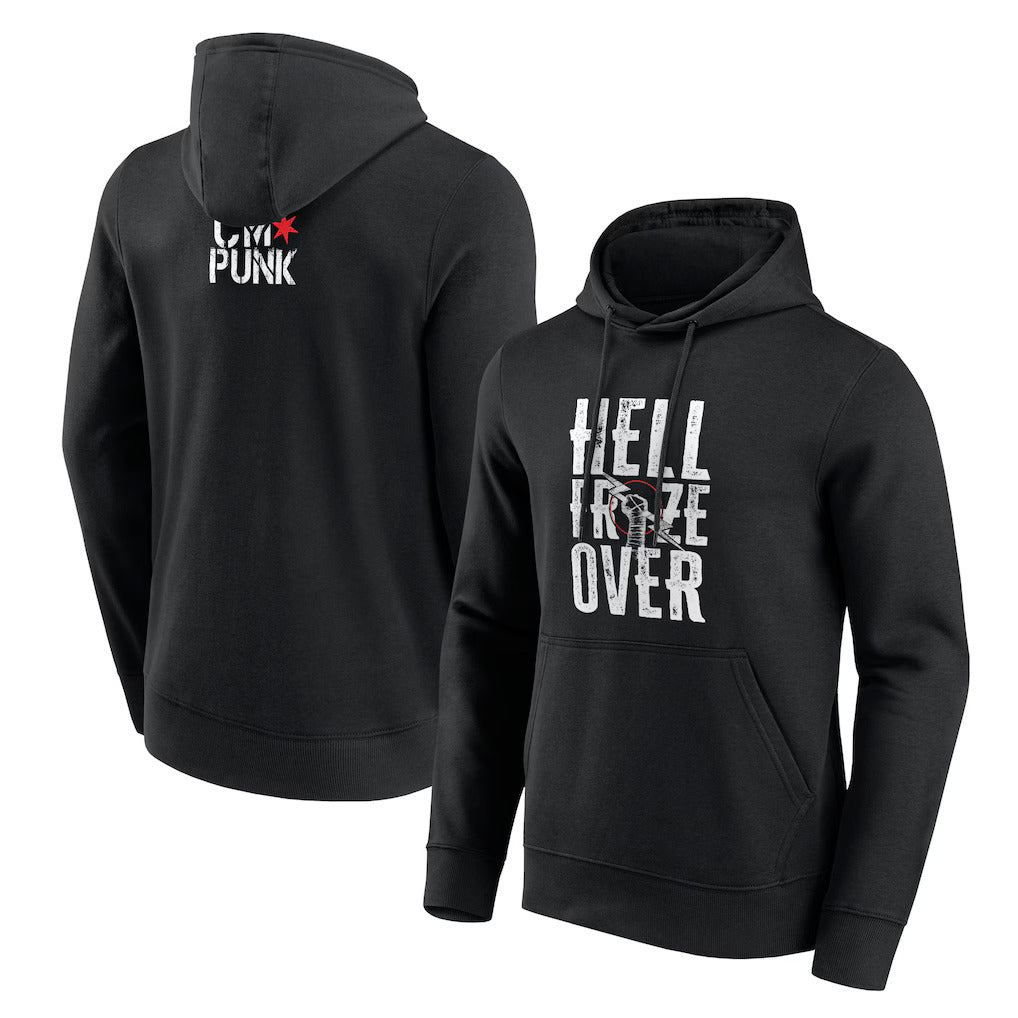 WWE CM Punk Hell Froze Over Hoodie - (Black)