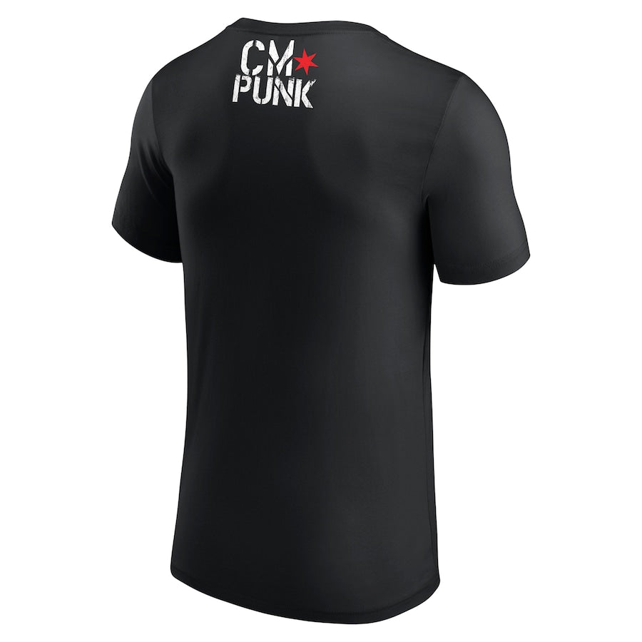 Men's Black Return of CM Punk (T-Shirt)