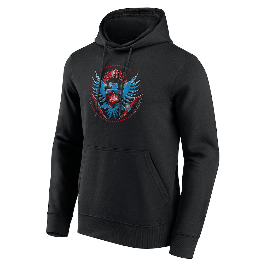 WWE CM Punk Official Seal Hoodie -( Black)