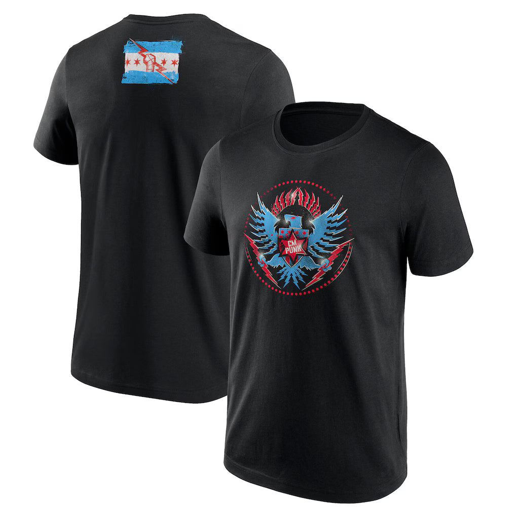 WWE CM Punk Official Seal T-Shirt - (Black)