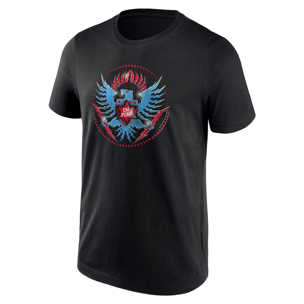 WWE CM Punk Official Seal T-Shirt - (Black)
