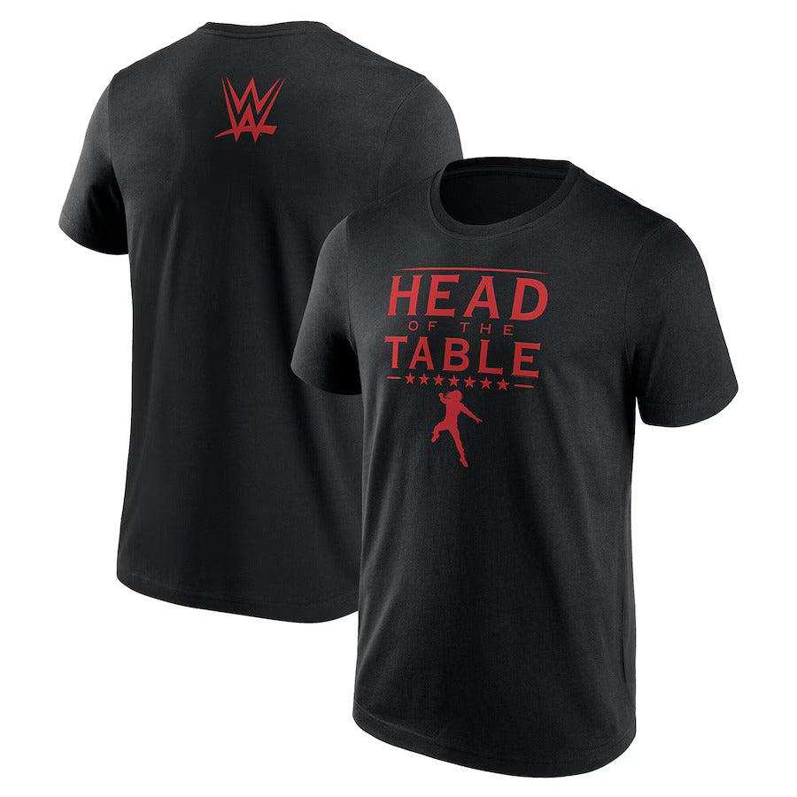 WWE Roman Reigns Head of the Table (Black) T-Shirt