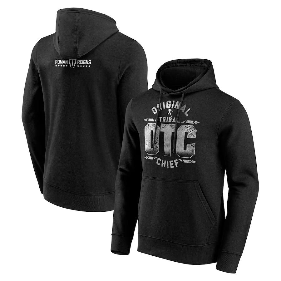 WWE Roman Reigns OTC 10 Star Hoodie -(Black)